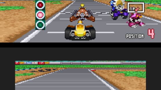Screenshot for Power Rangers Zeo: Battle Racers