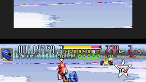 Screenshot for Power Rangers Zeo: Battle Racers