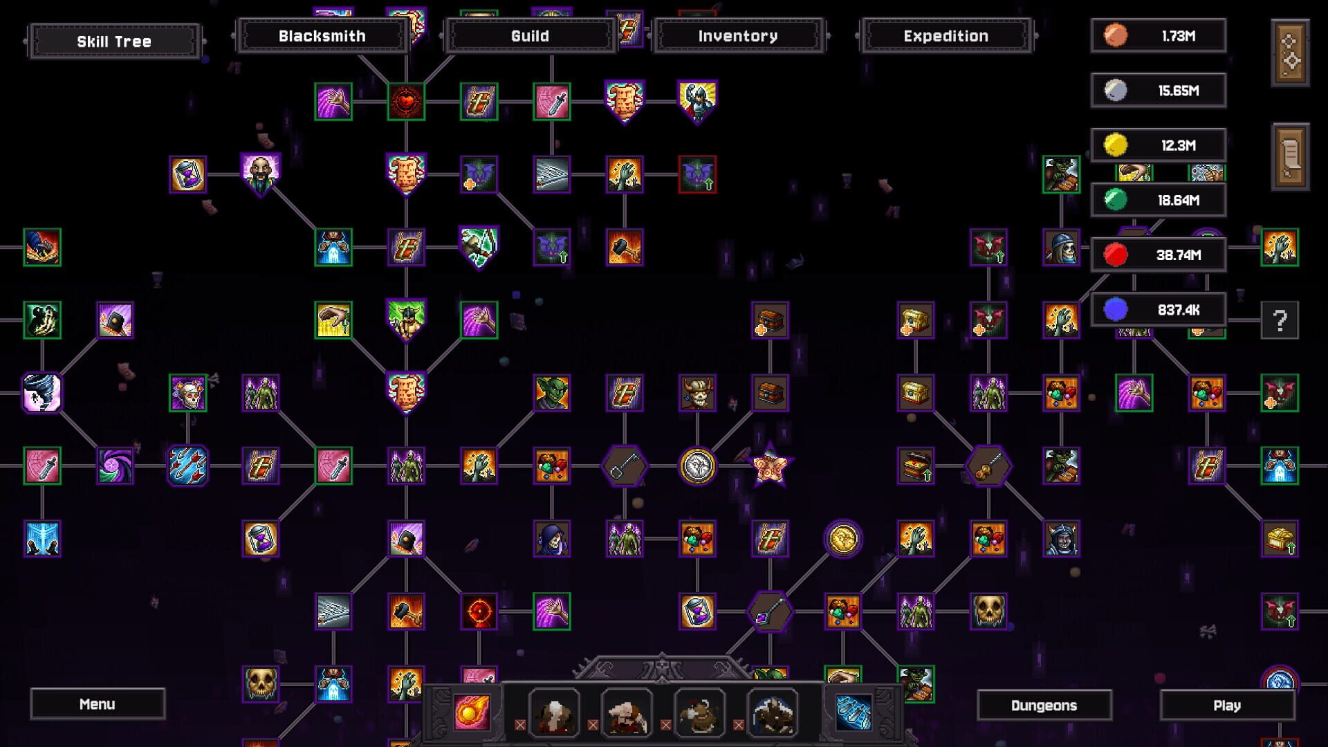 Screenshot for Bones and Coins