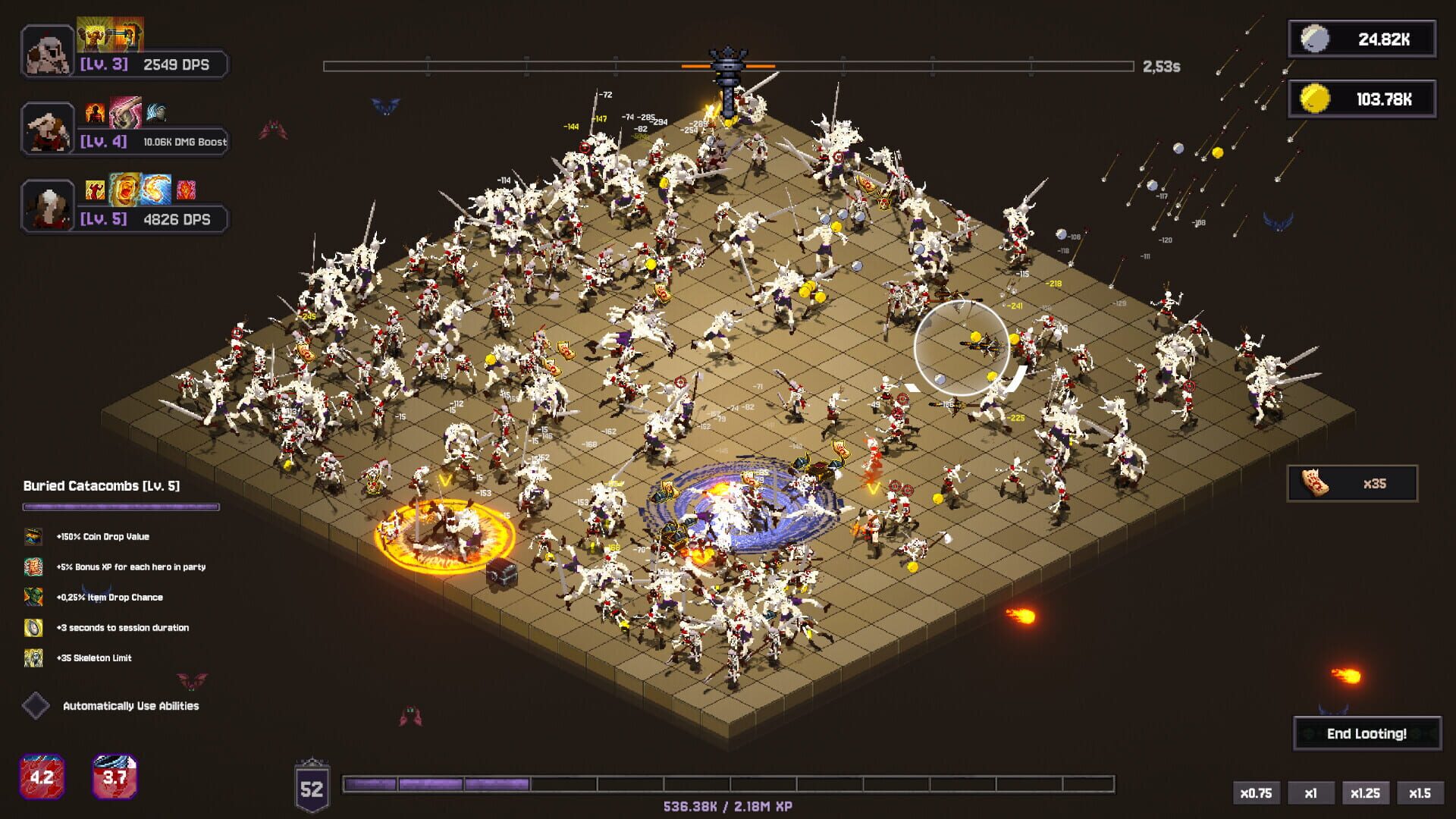 Screenshot for Bones and Coins