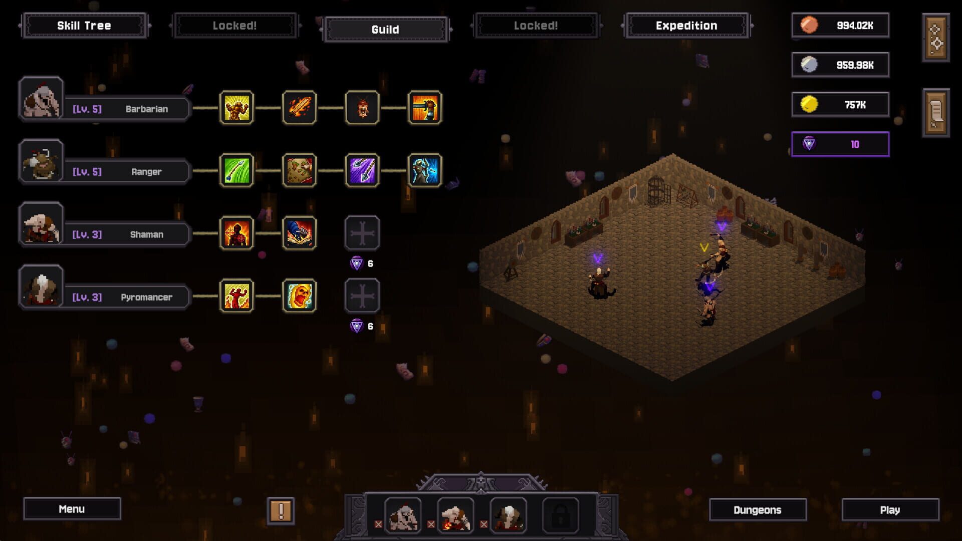 Screenshot for Bones and Coins