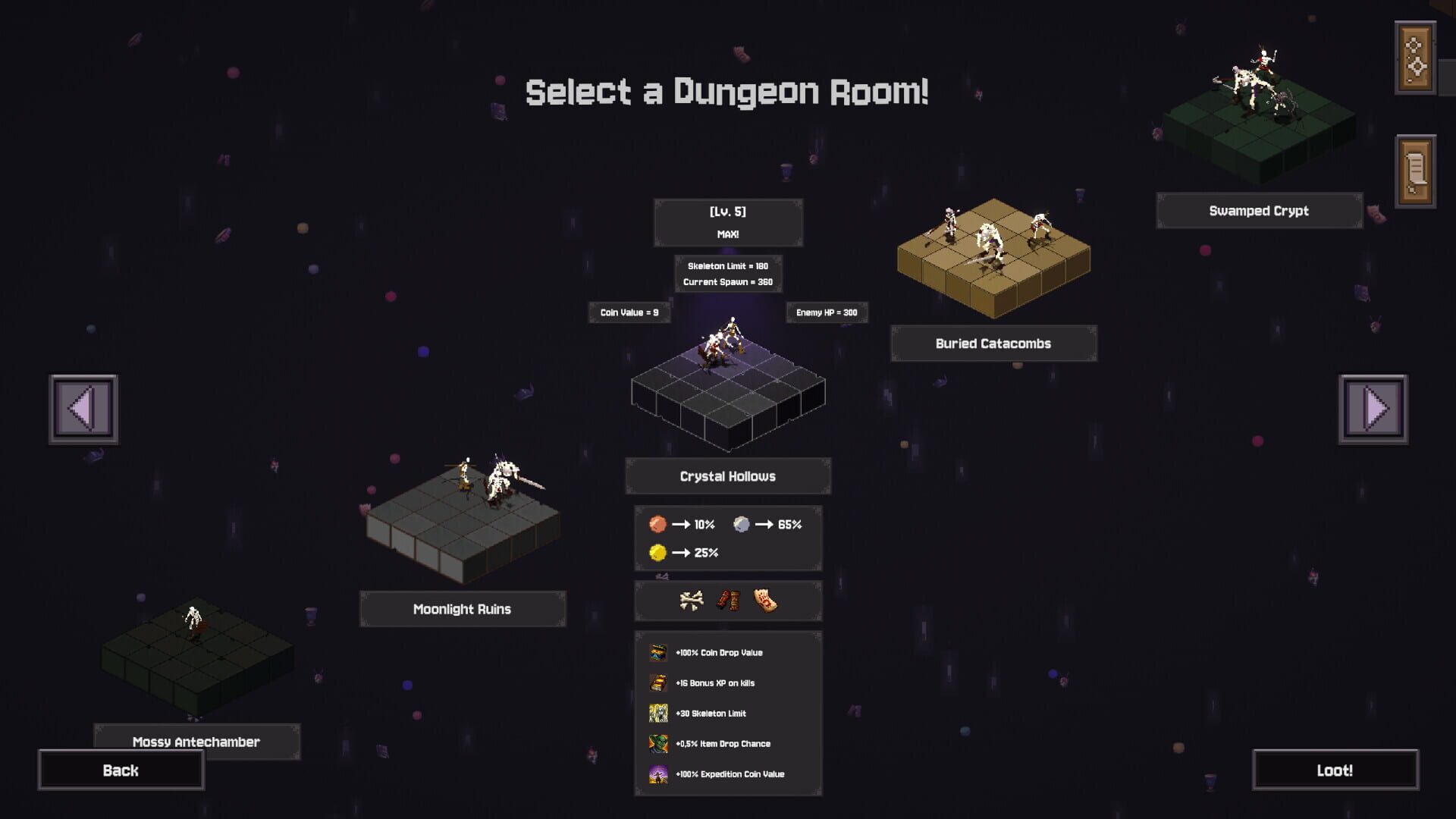 Screenshot for Bones and Coins