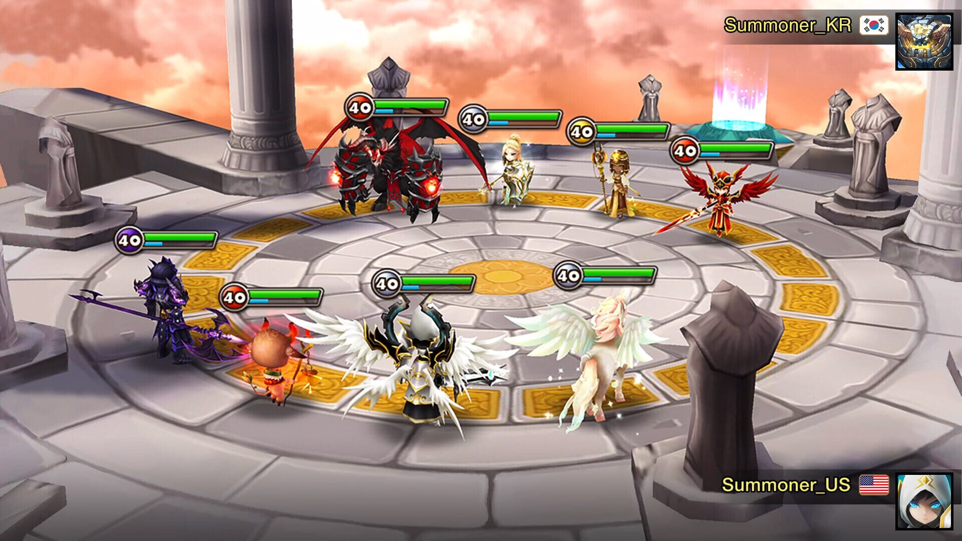 Screenshot for Summoners War: Sky Arena