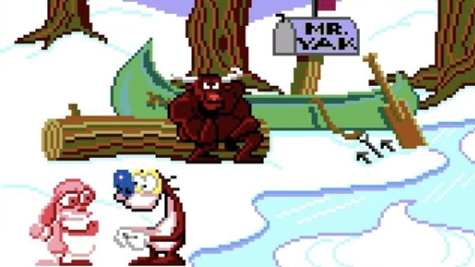 Screenshot for Quest for the Shaven Yak Starring Ren Hoëk and Stimpy