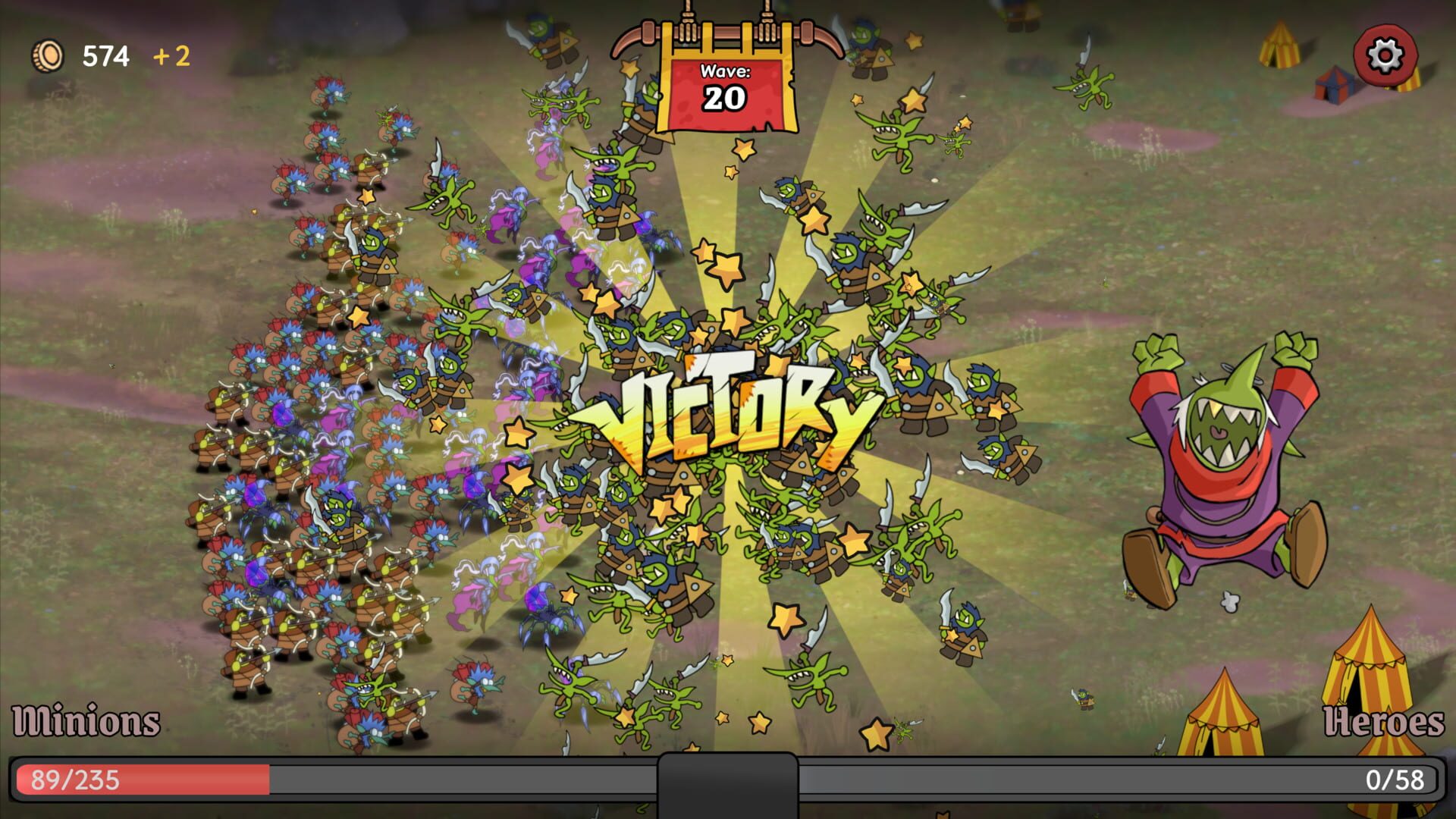 Screenshot for Packed Lair