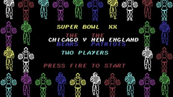 Screenshot for Super Bowl XX
