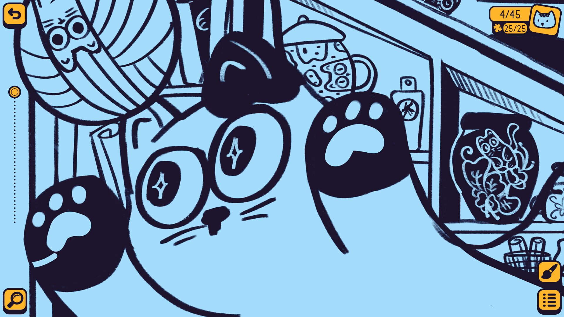 Screenshot for Cats Around Us: Yarn Ball