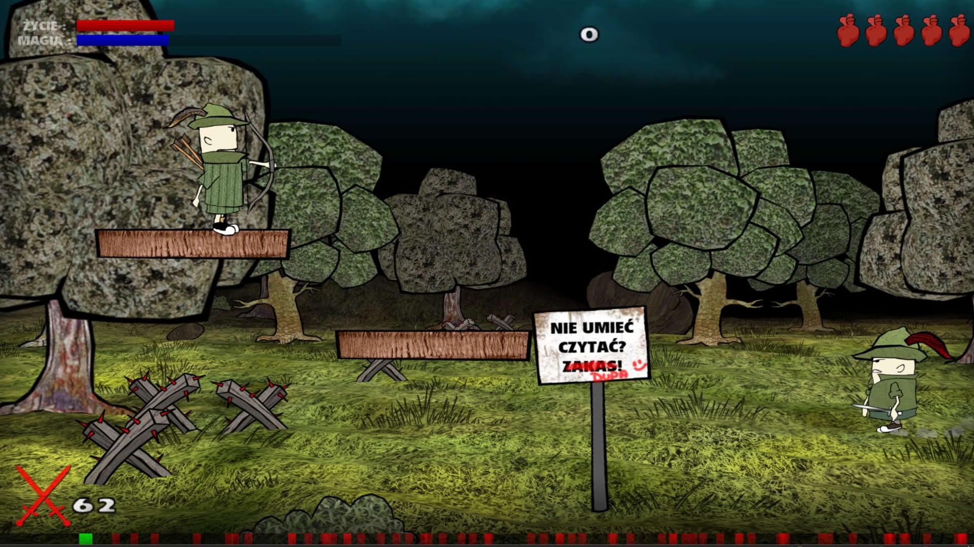 Screenshot for Włatcy Móch: Magiczni Wojownicy II