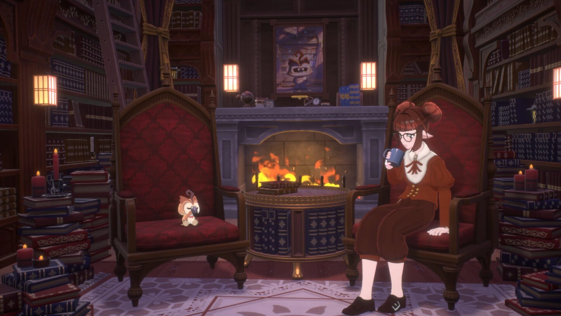 Screenshot for Spirit City: Lofi Sessions - Magical Library