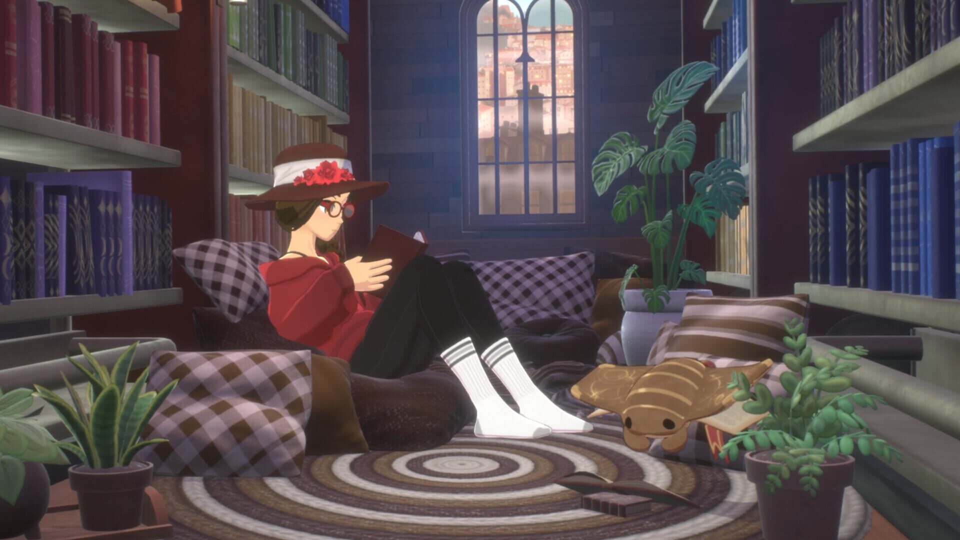 Screenshot for Spirit City: Lofi Sessions - Magical Library
