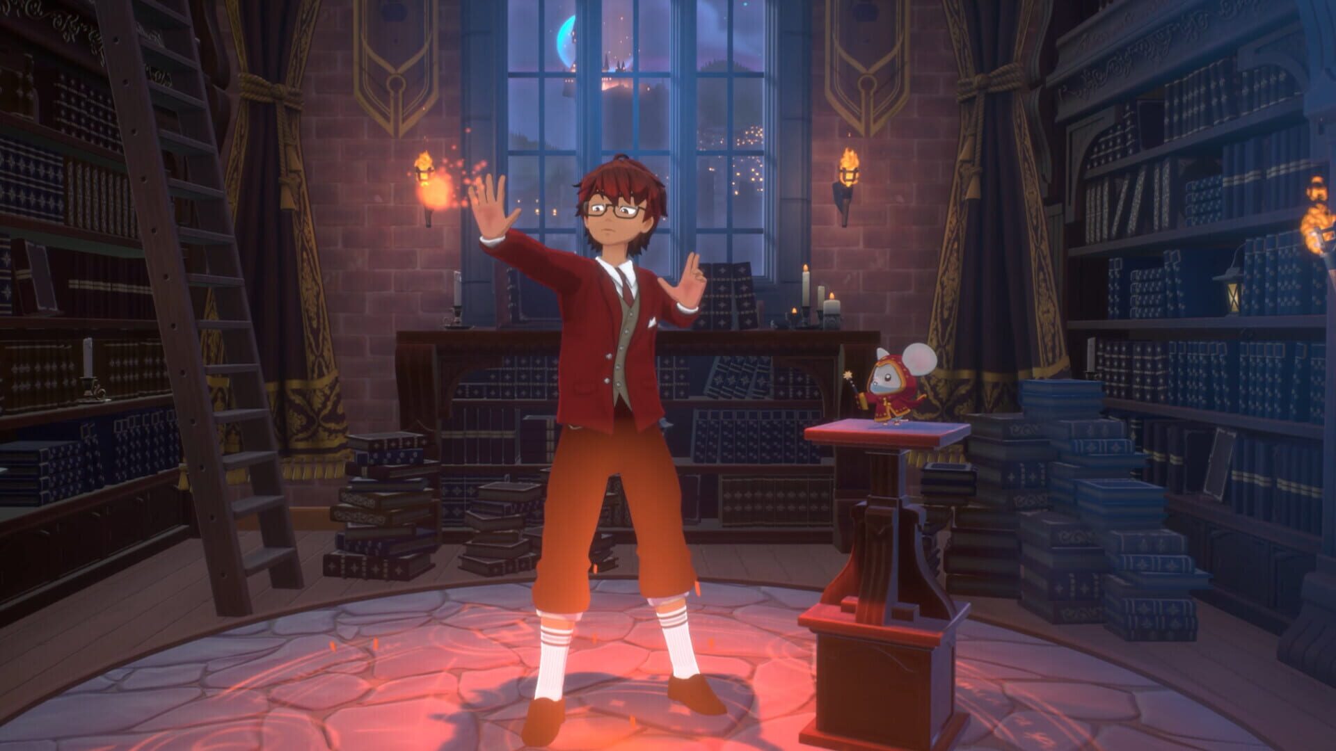 Screenshot for Spirit City: Lofi Sessions - Magical Library