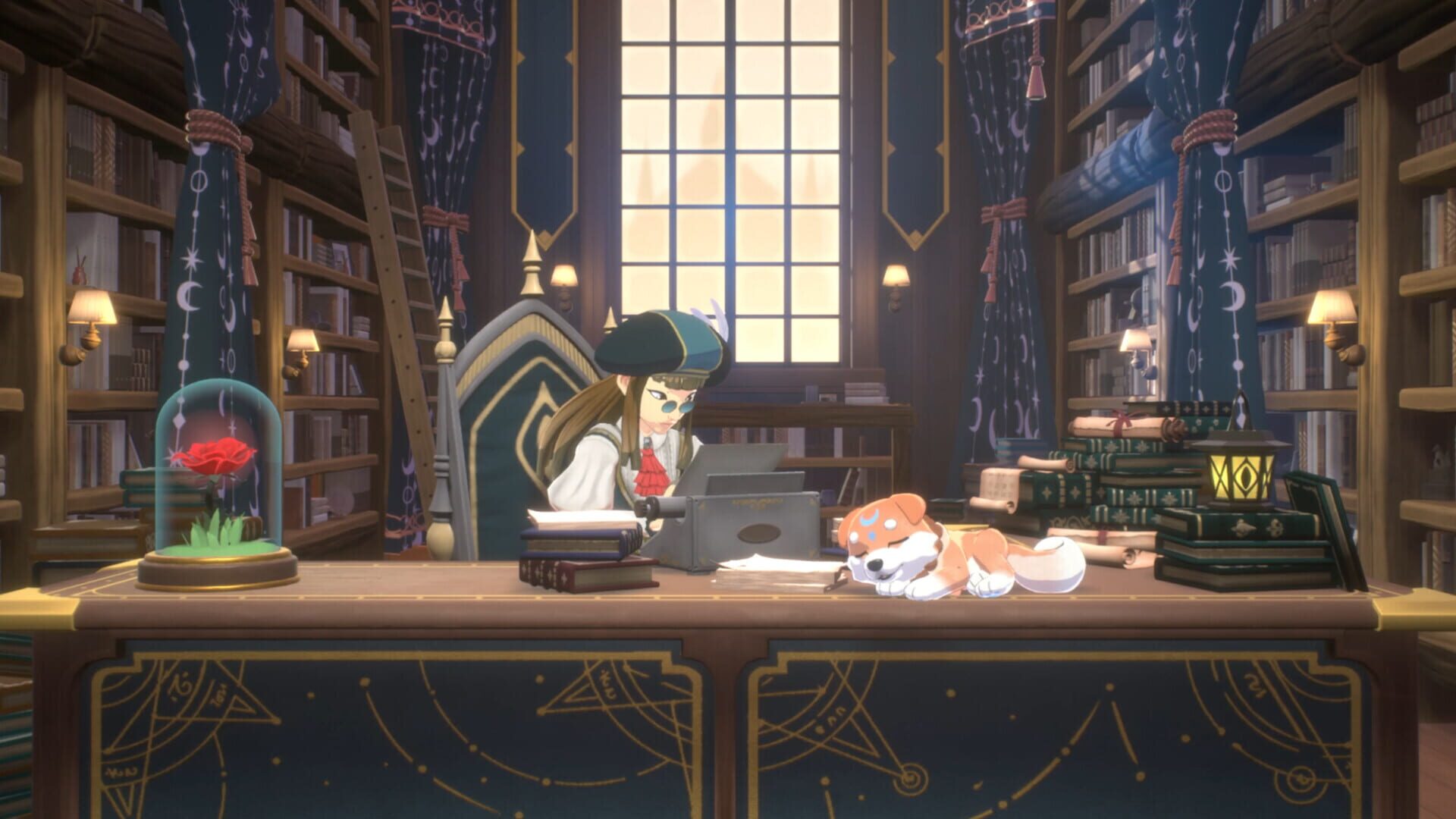 Screenshot for Spirit City: Lofi Sessions - Magical Library