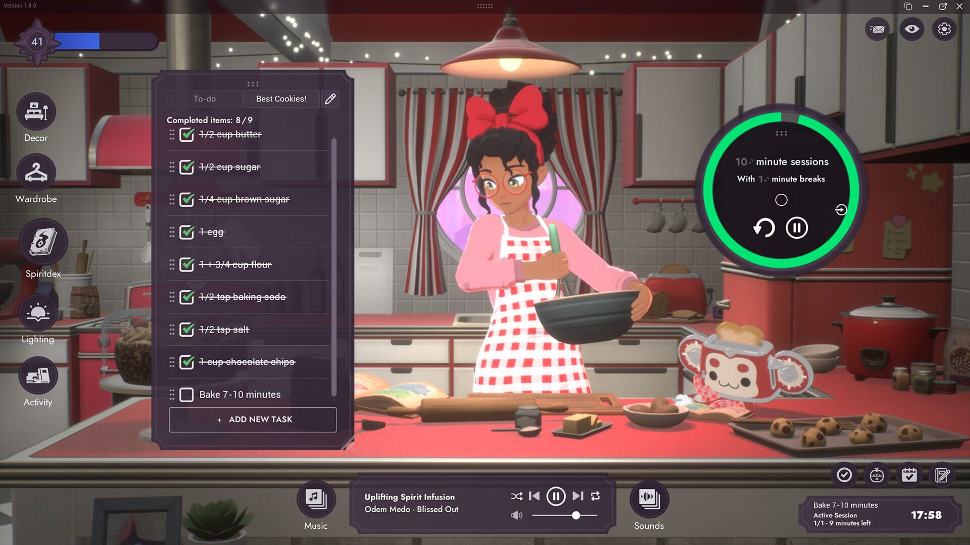 Screenshot for Spirit City: Lofi Sessions - Cozy Kitchen