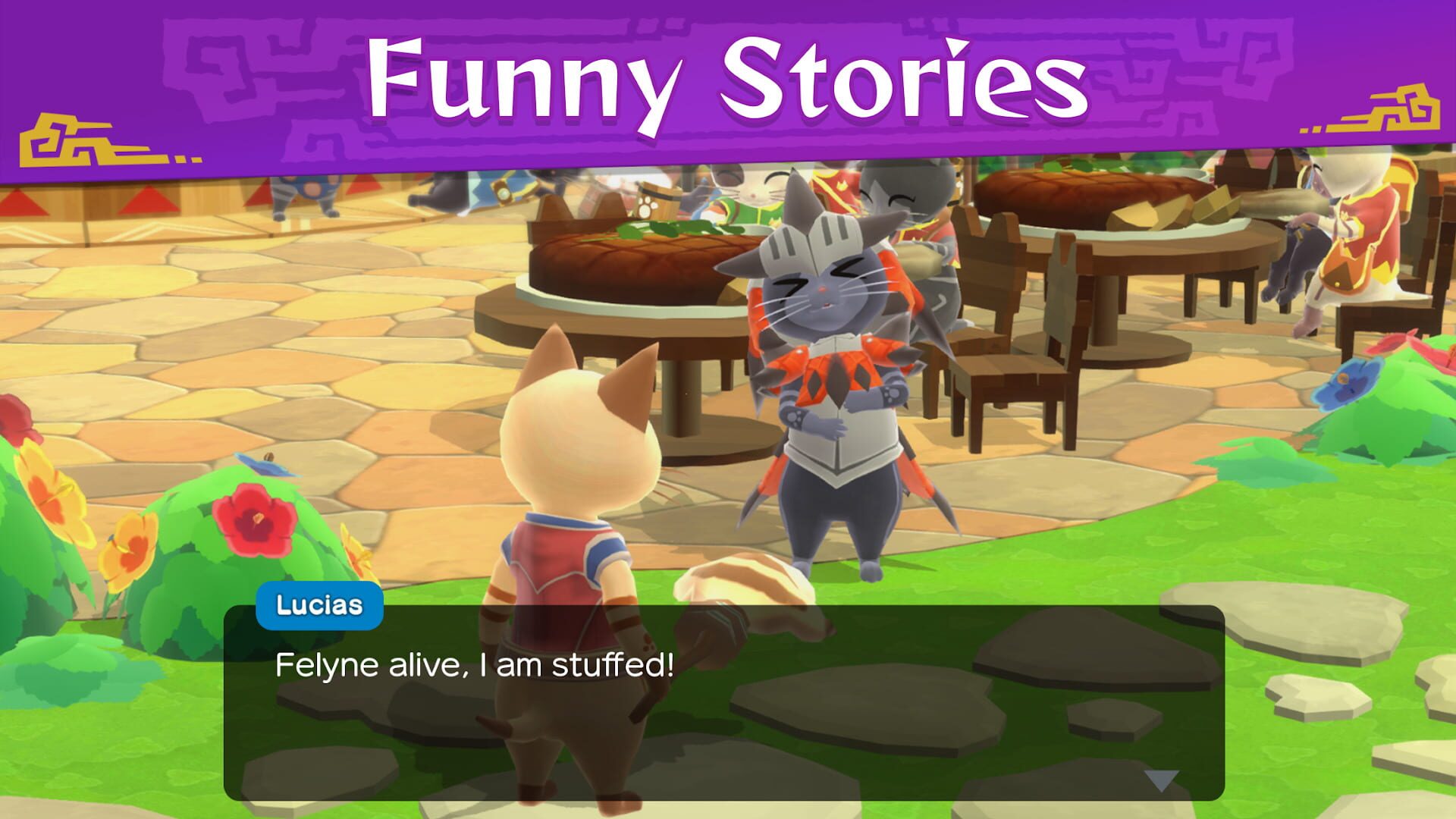 Screenshot for Monster Hunter Puzzles: Felyne Isles