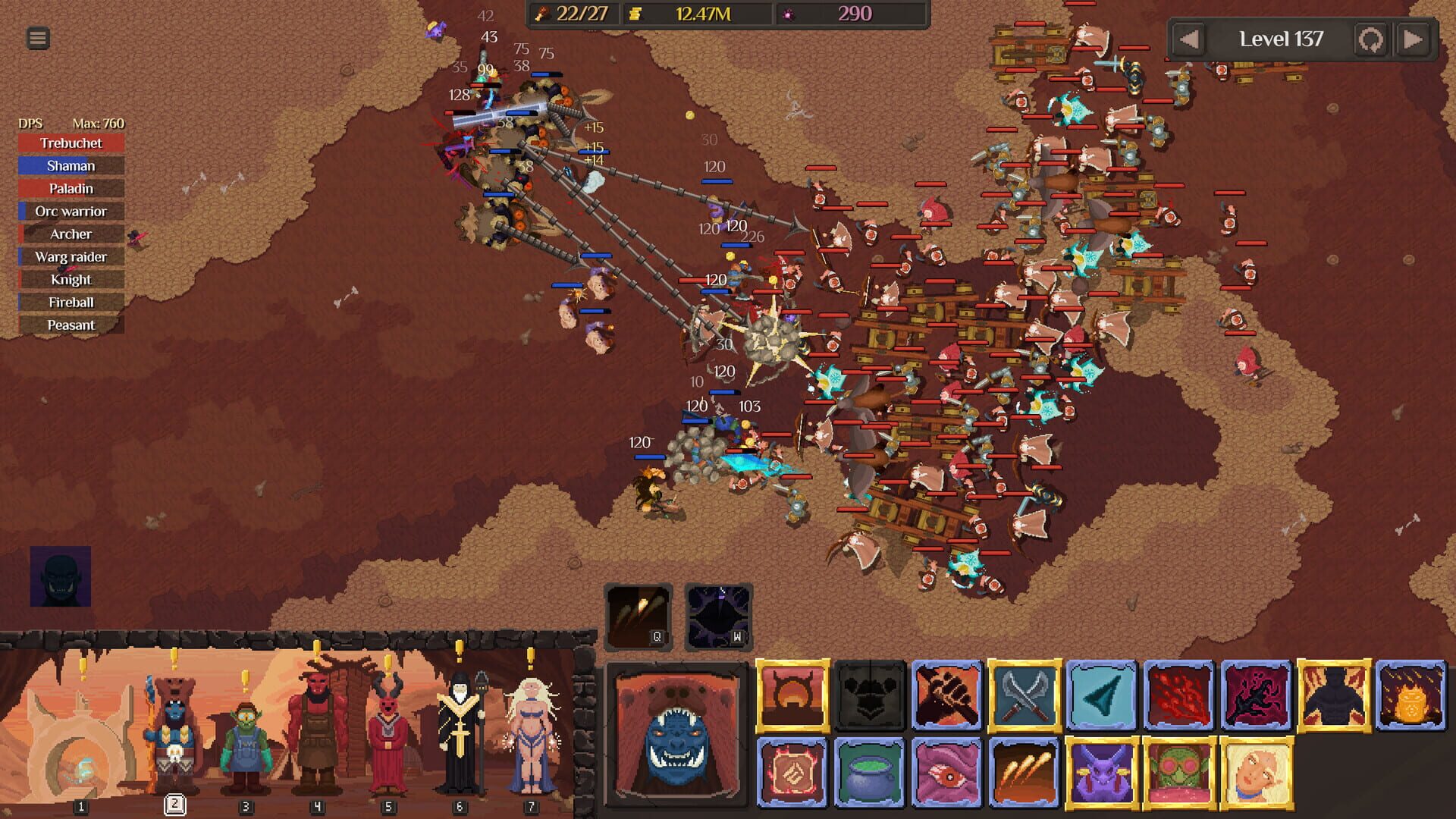 Screenshot for Orc Incremental