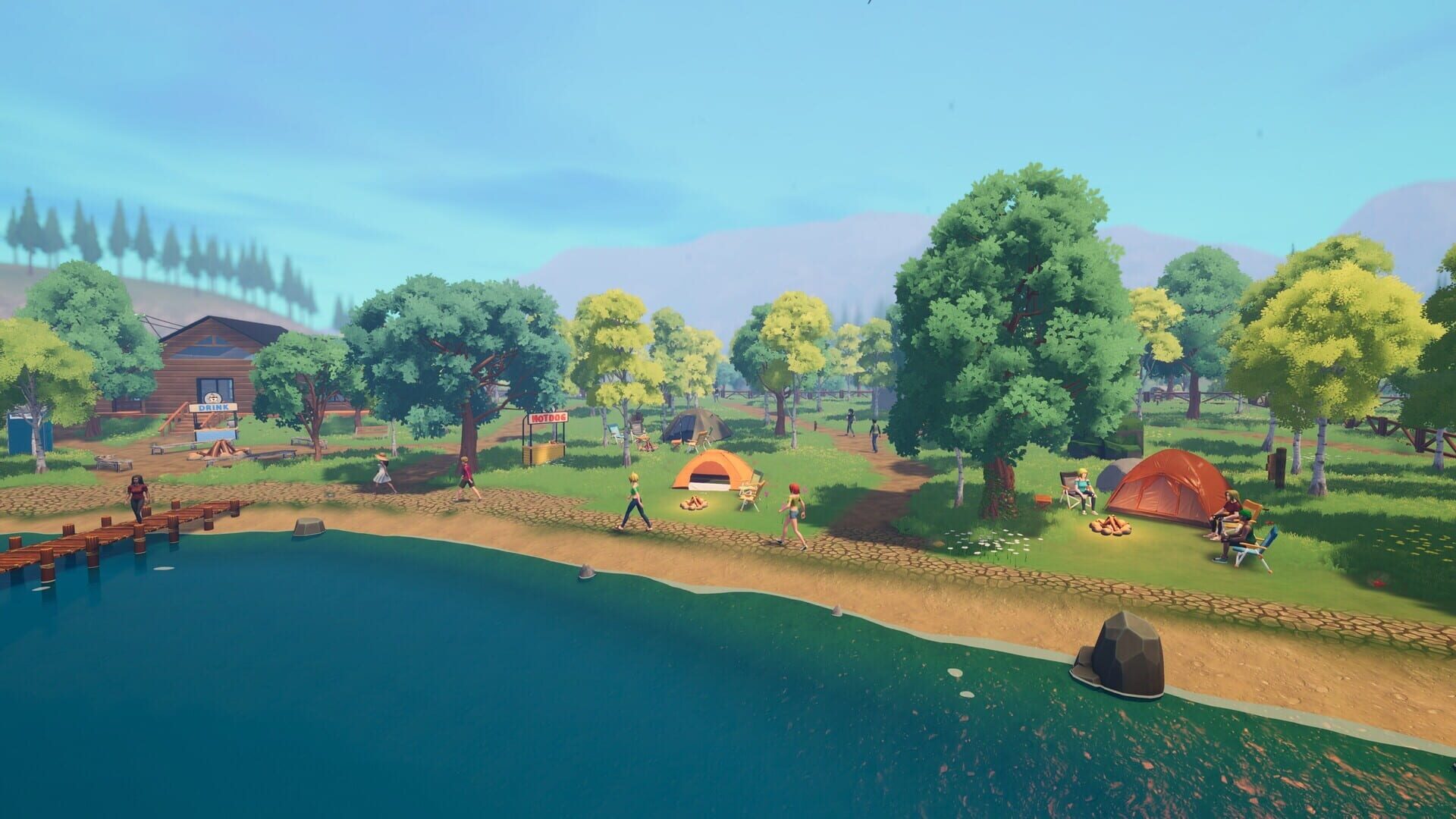 Screenshot for Camp Manager Simulator