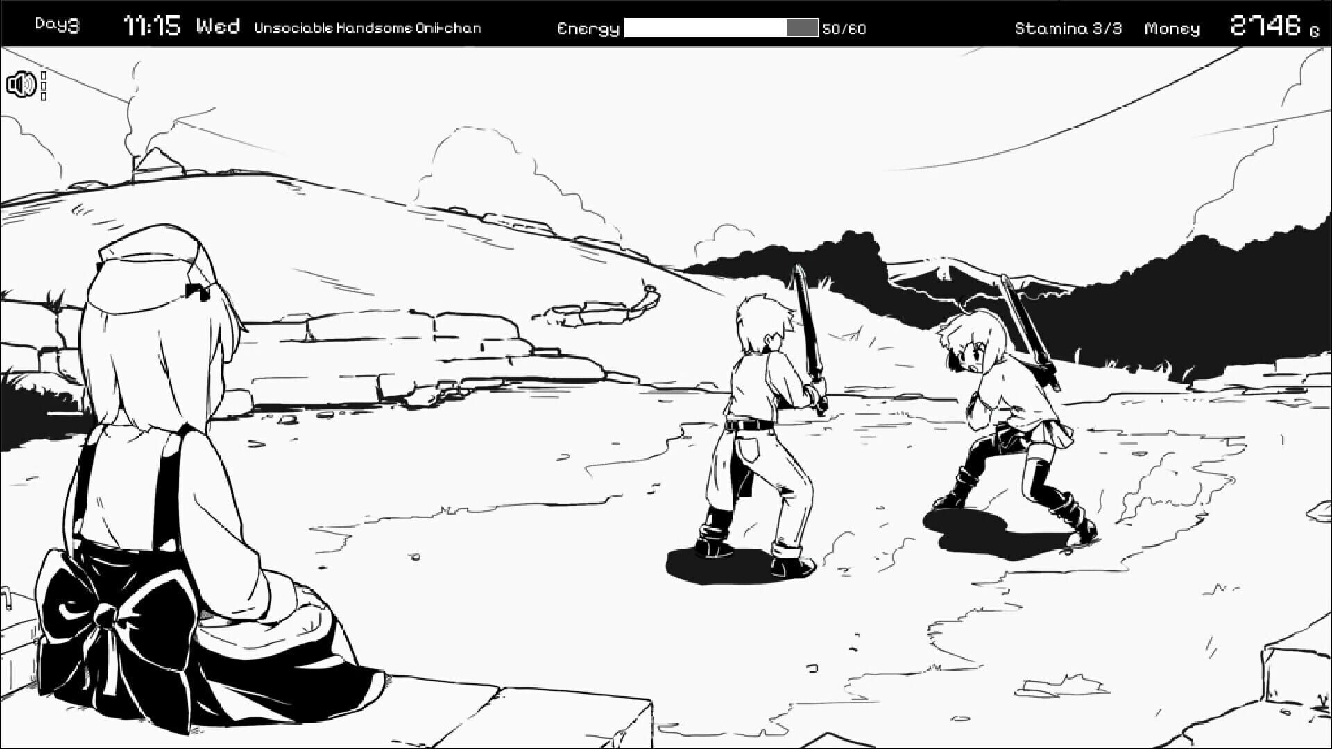 Screenshot for Living With Sister: Monochrome Fantasy - Expansion DLC