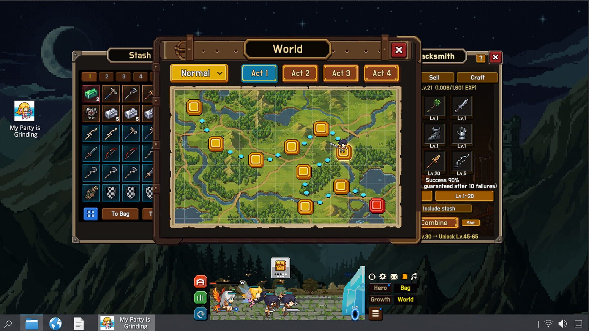 Screenshot for My Party Is Grinding