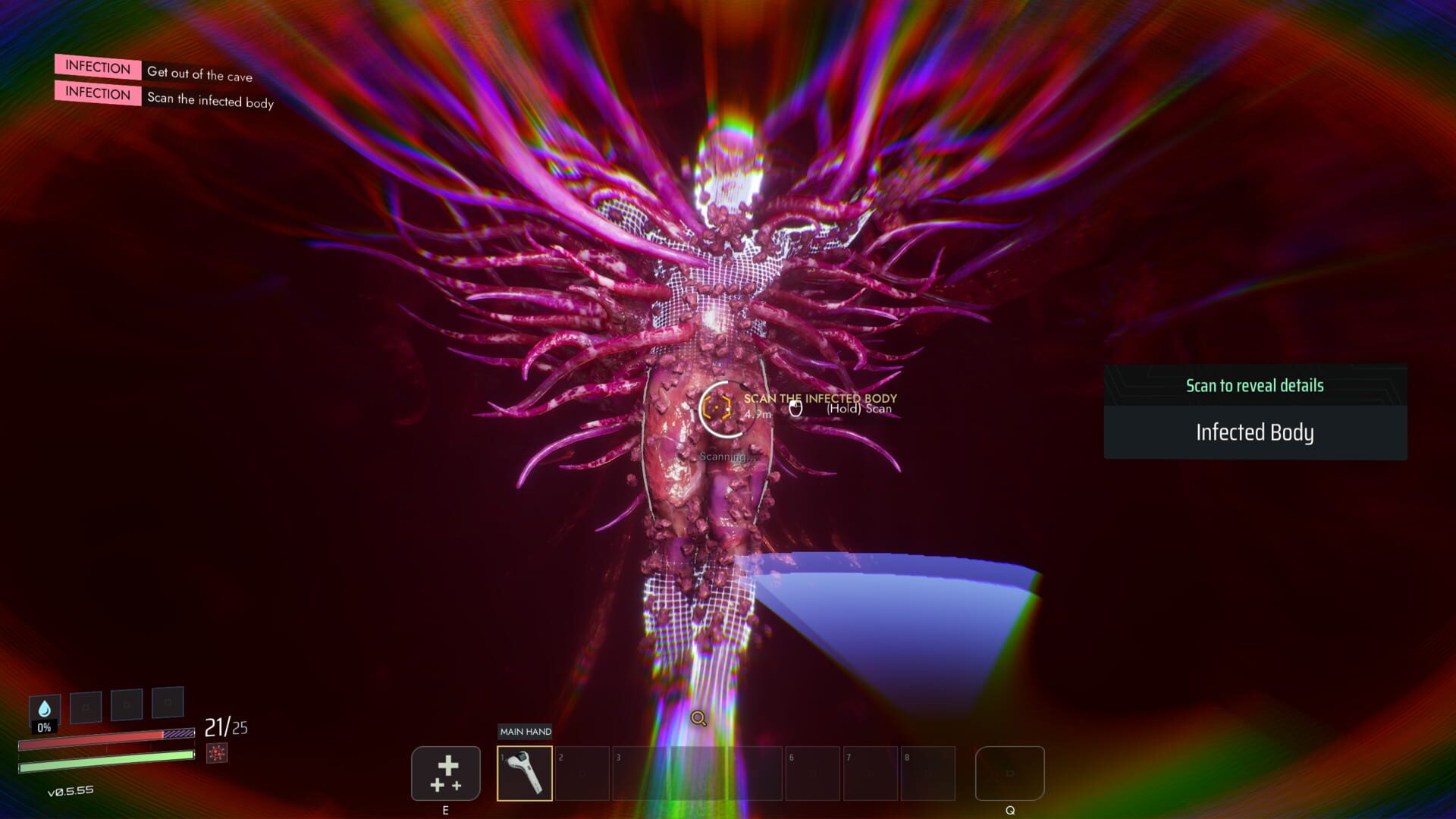 Screenshot for Blind Descent