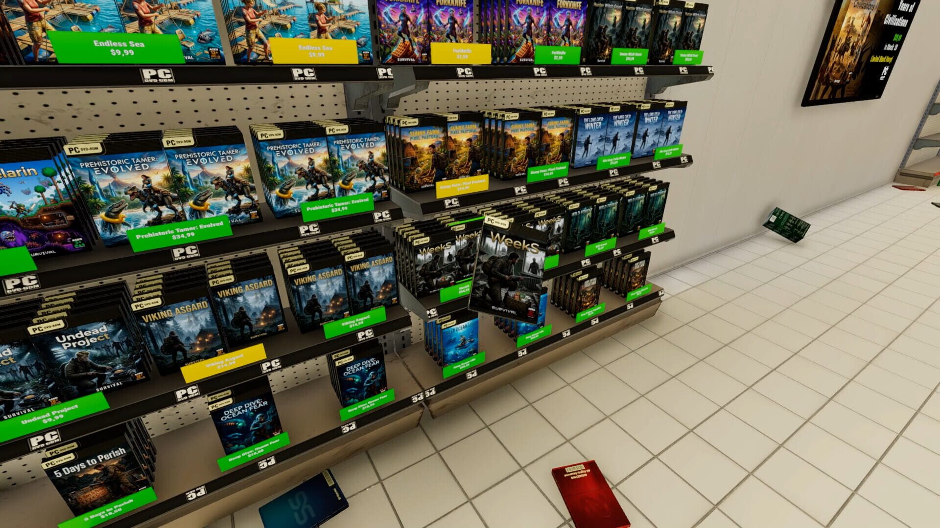 Screenshot for Game Market Mayhem