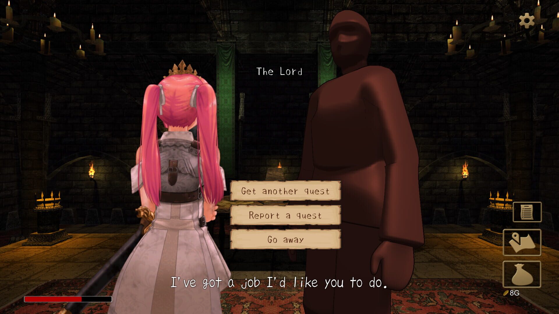 Screenshot for Fallen Princess Knight