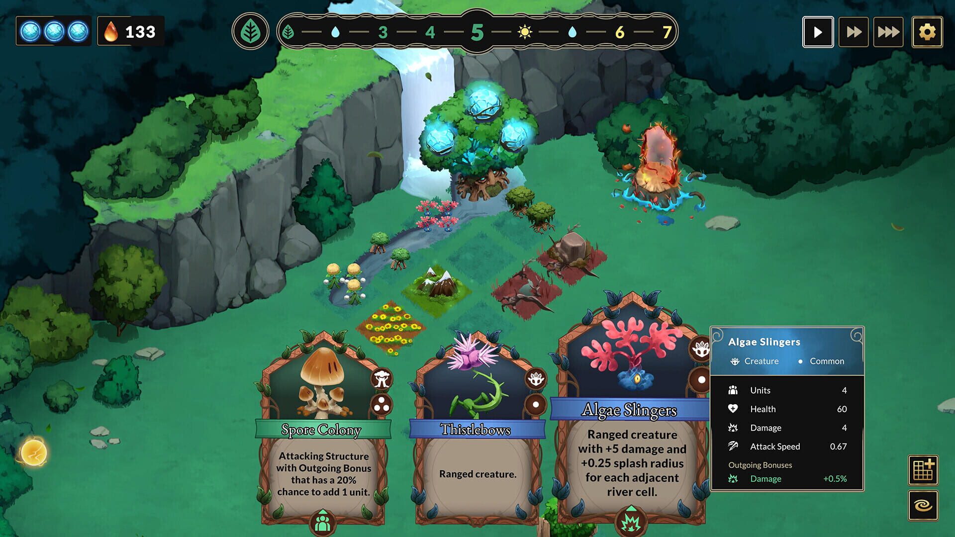 Screenshot for Oaks vs. Orcs