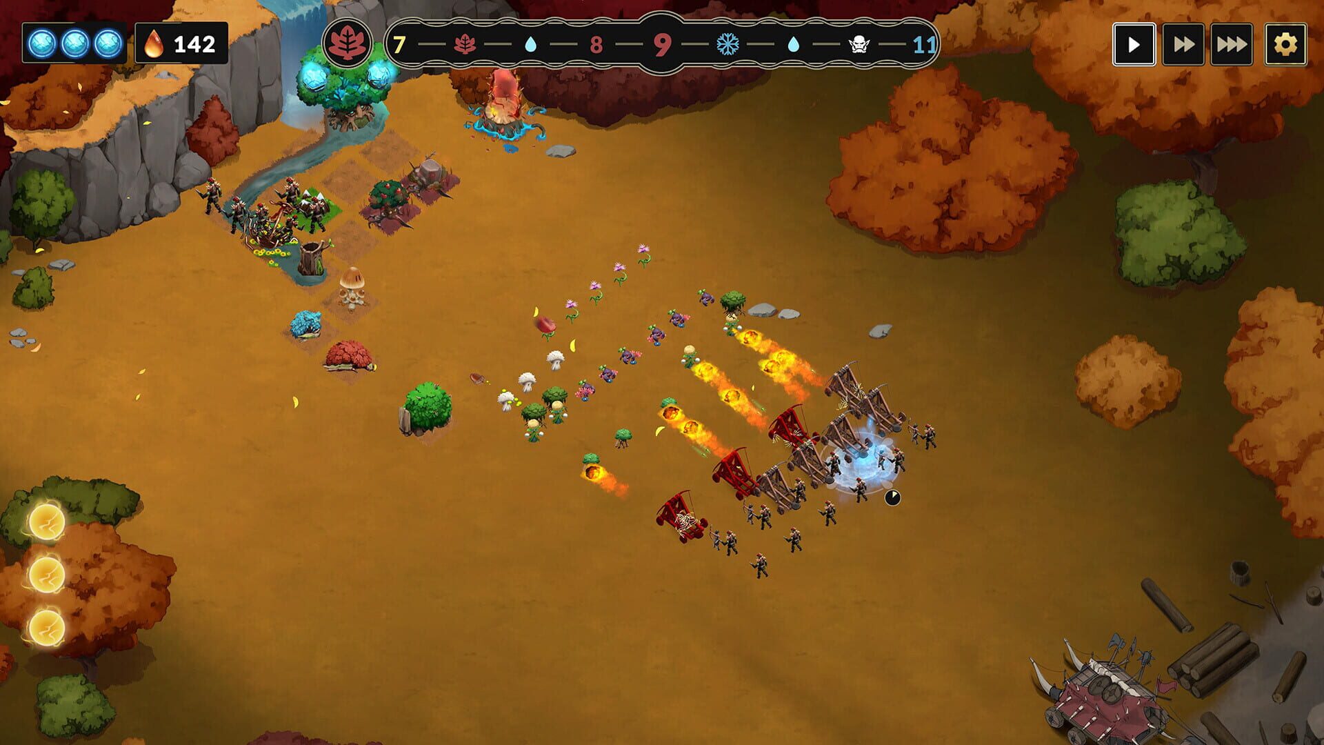 Screenshot for Oaks vs. Orcs