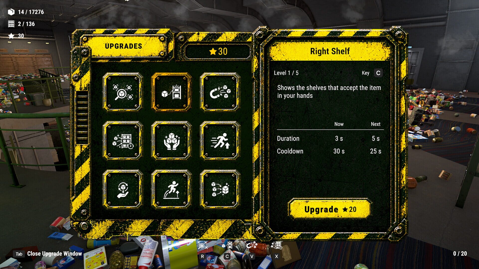 Screenshot for Bunker Tidy Up