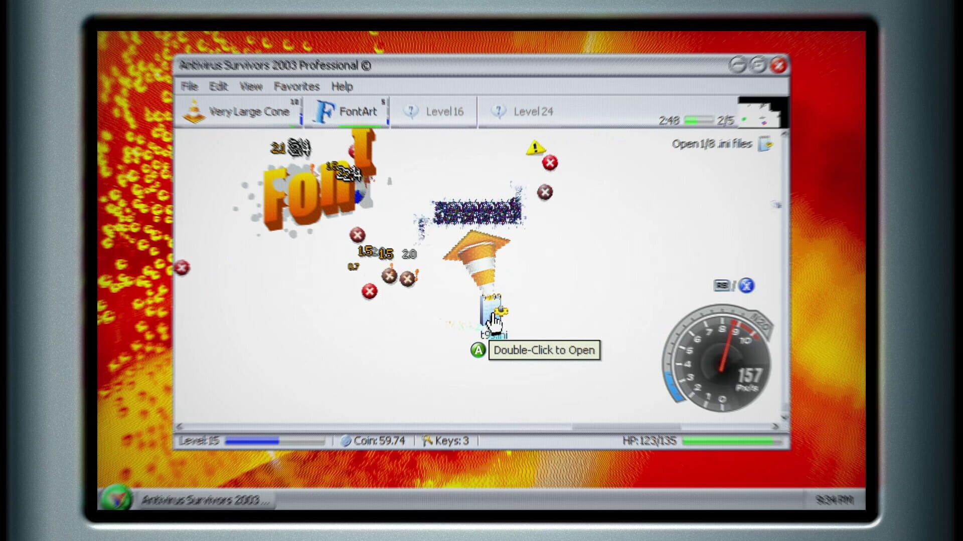 Screenshot for Antivirus Survivors 2003 Professional