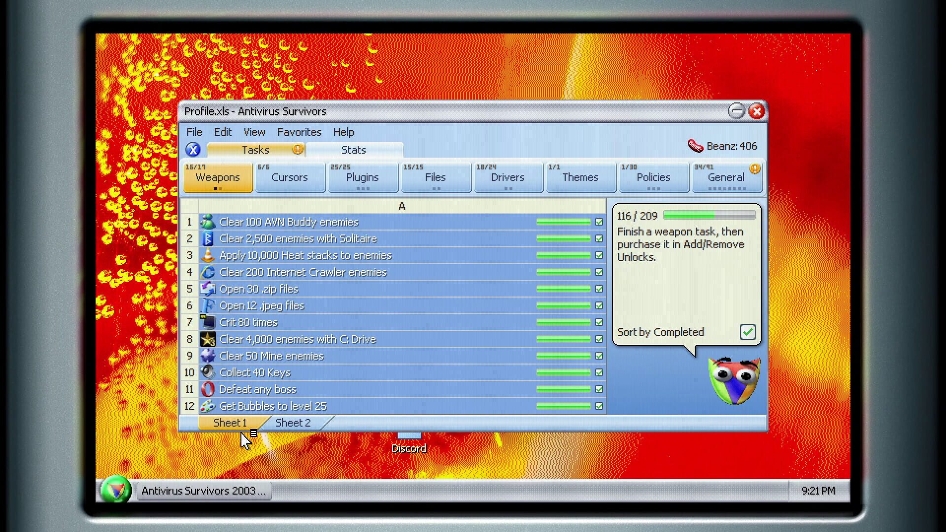 Screenshot for Antivirus Survivors 2003 Professional