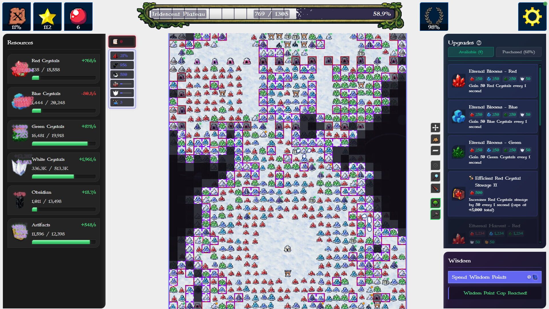 Screenshot for Idle Squares