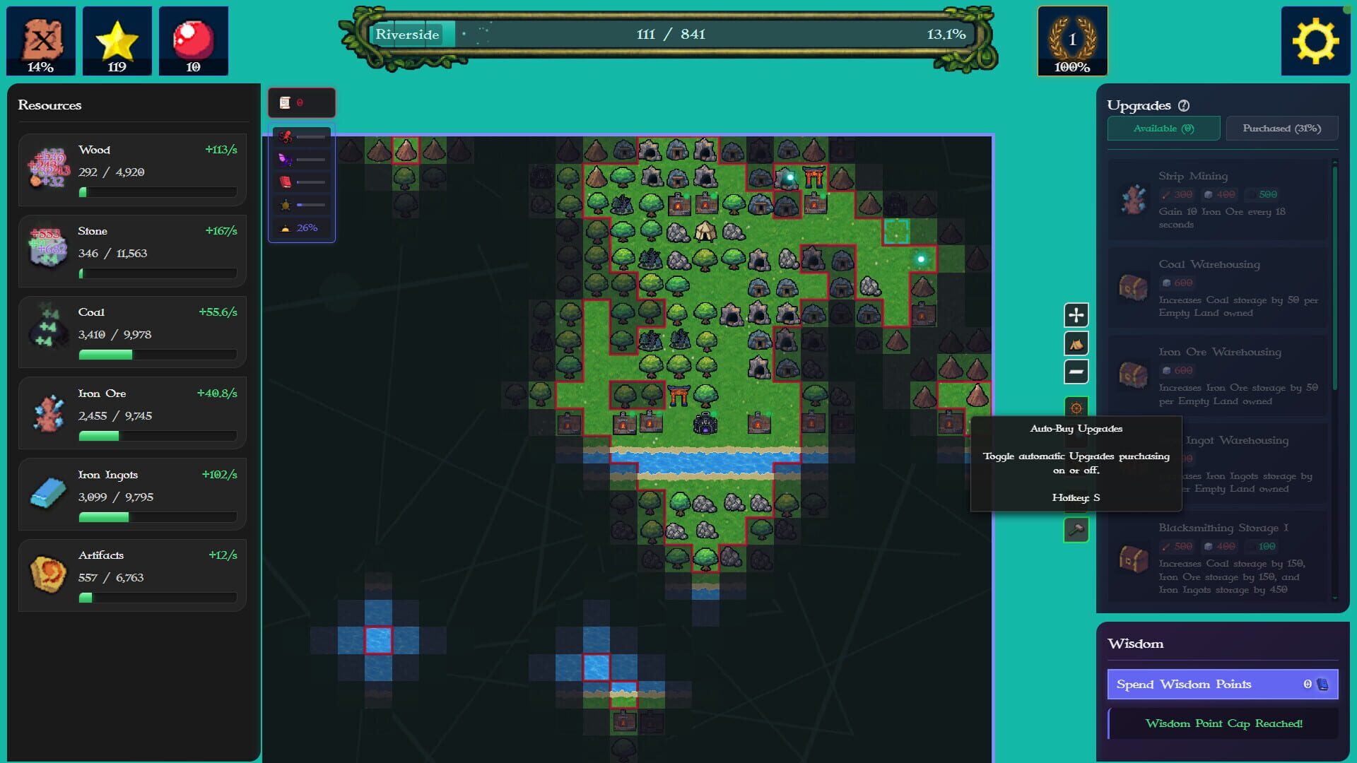 Screenshot for Idle Squares