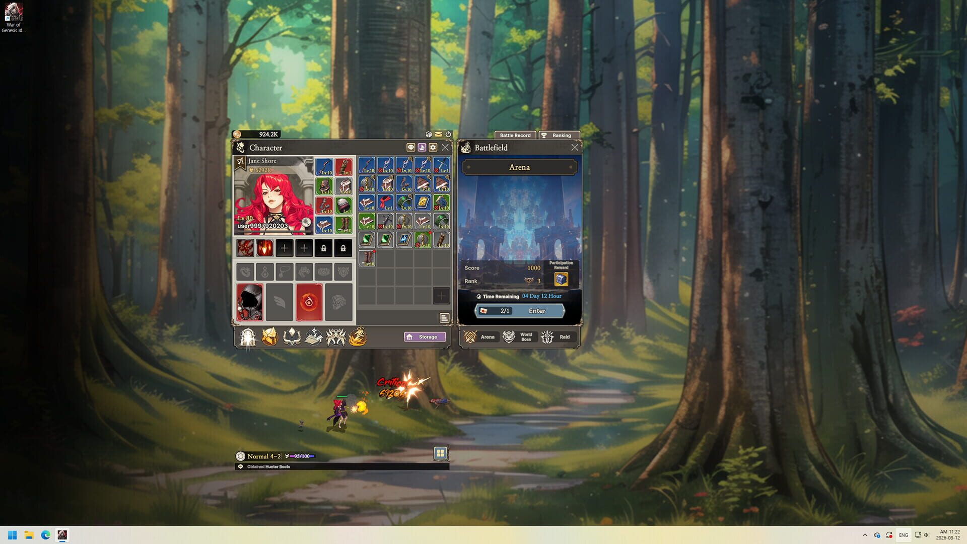 Screenshot for War of Genesis: Idle Loot