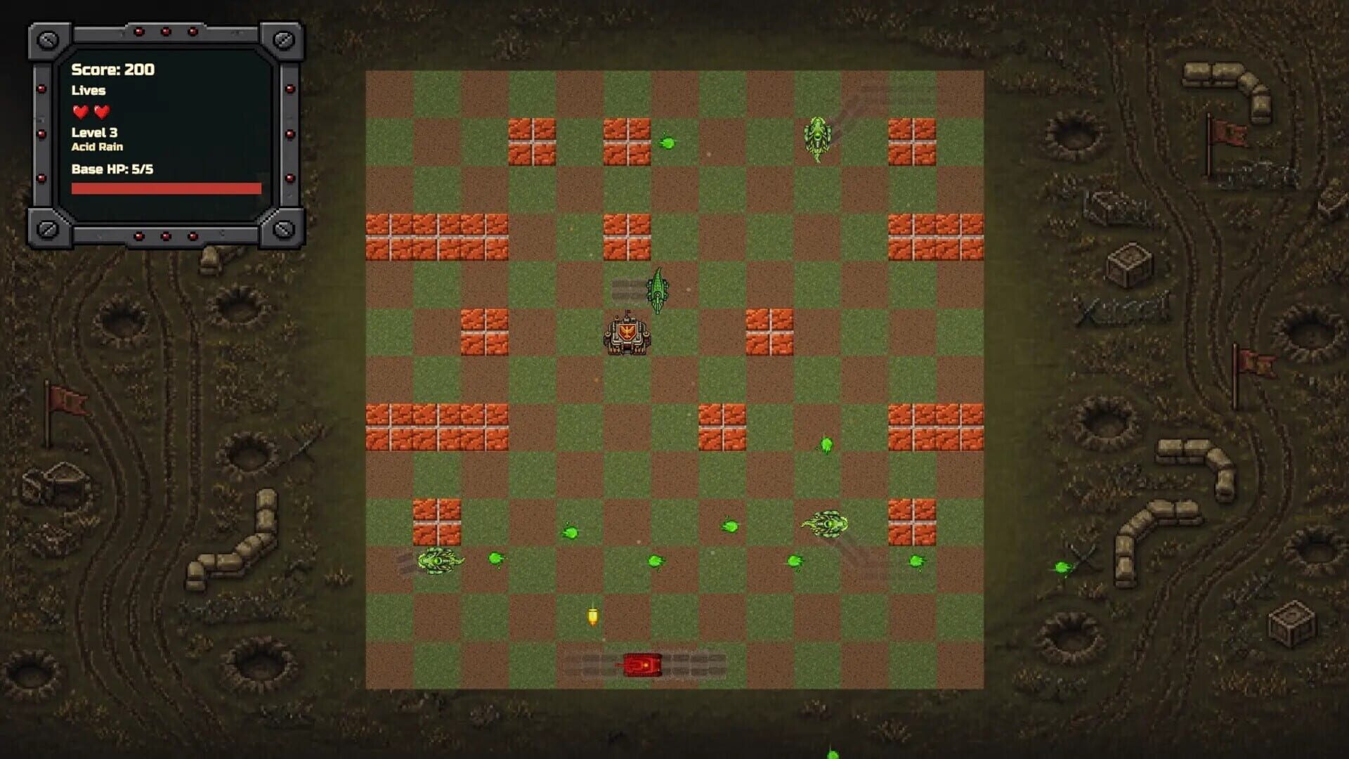 Screenshot for Red Tanks vs Lizard