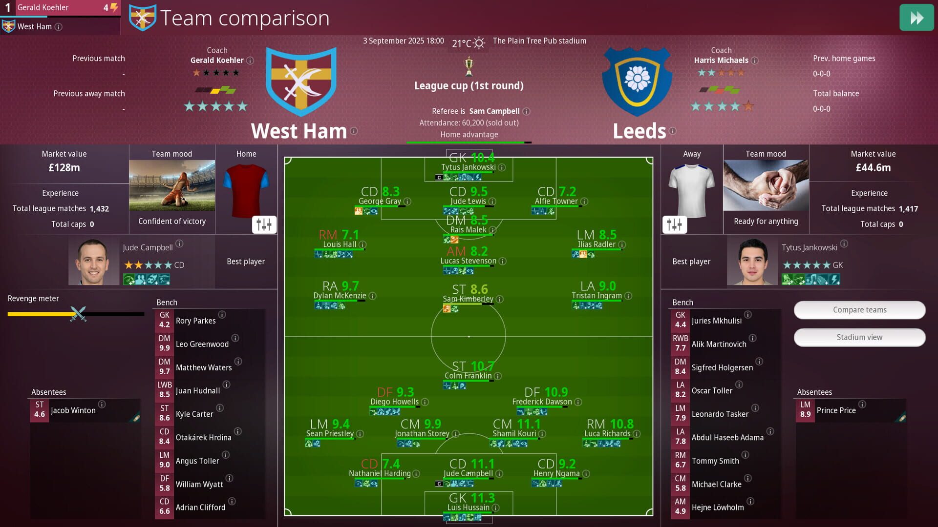 Screenshot for We Are Football 2027
