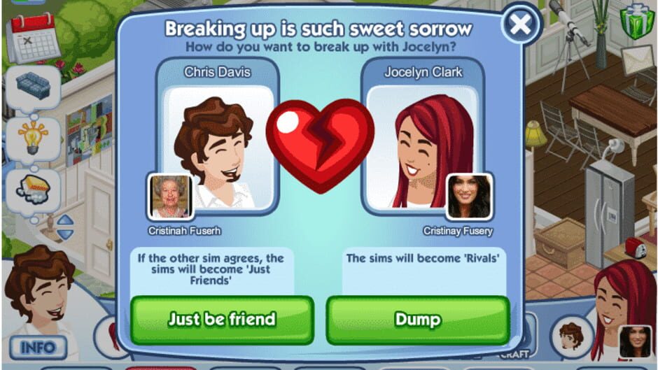 Screenshot for The Sims Social