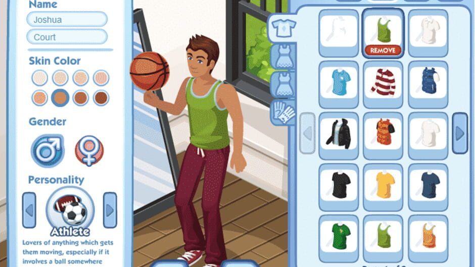 Screenshot for The Sims Social