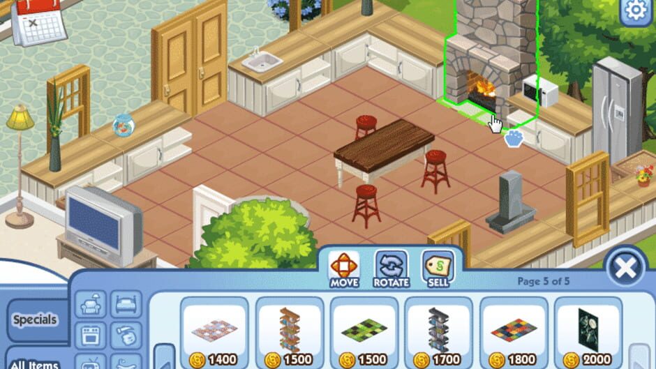 Screenshot for The Sims Social