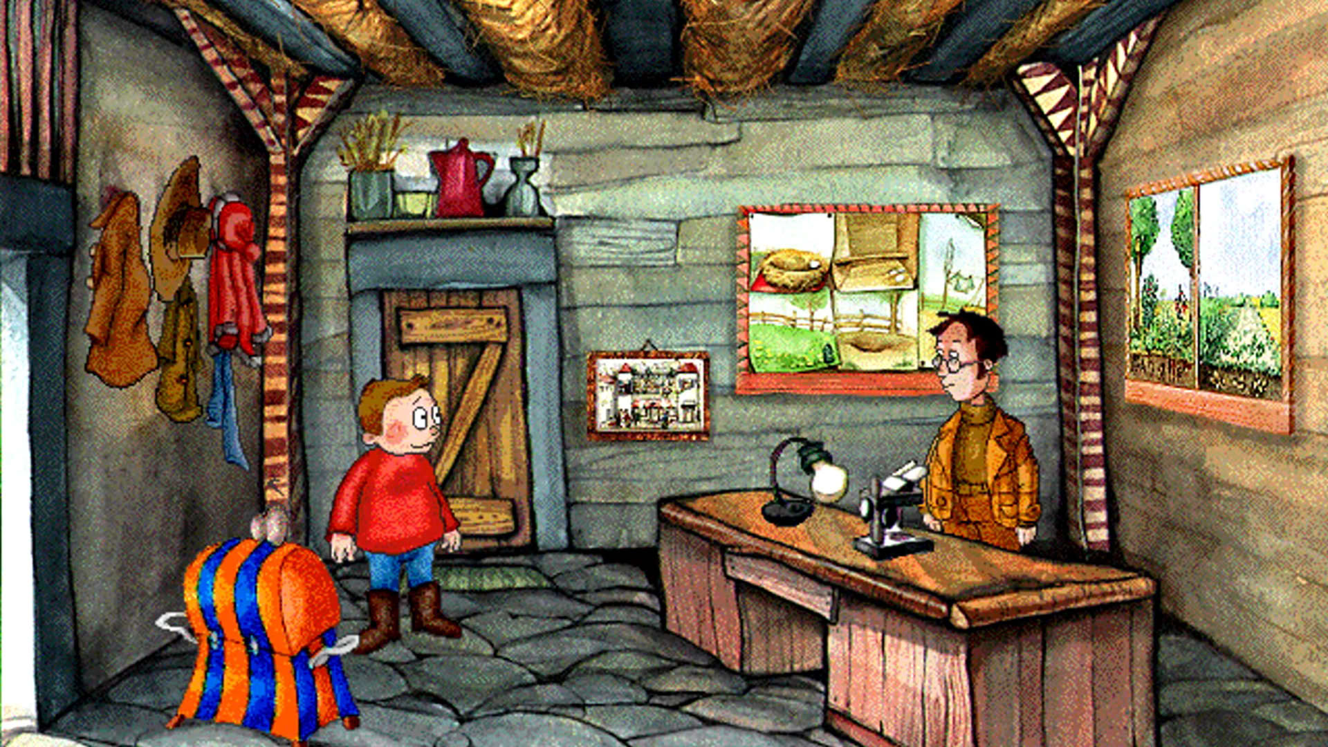 Screenshot for Oscar the Balloonist Discovers the Farm