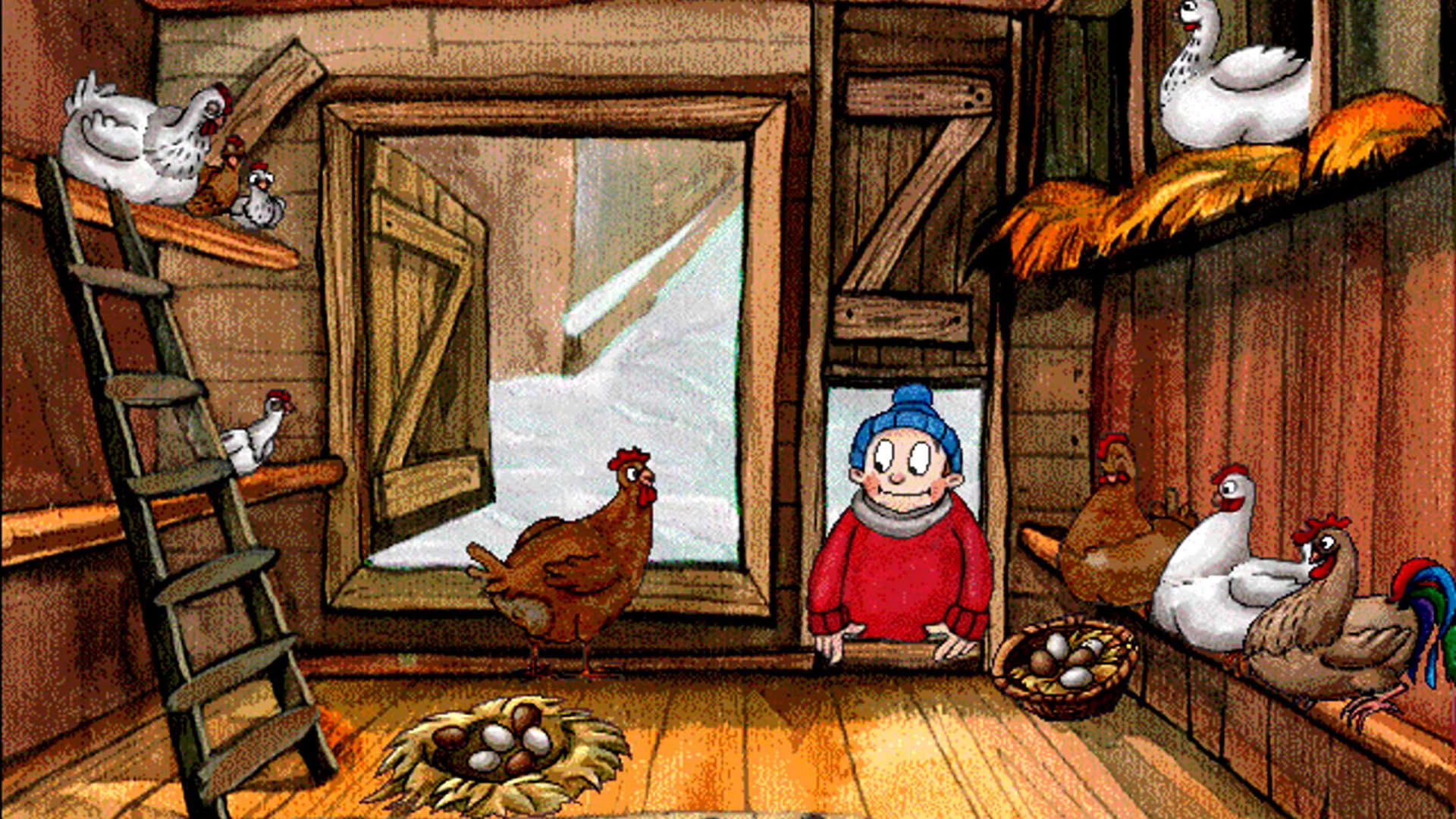 Screenshot for Oscar the Balloonist Discovers the Farm