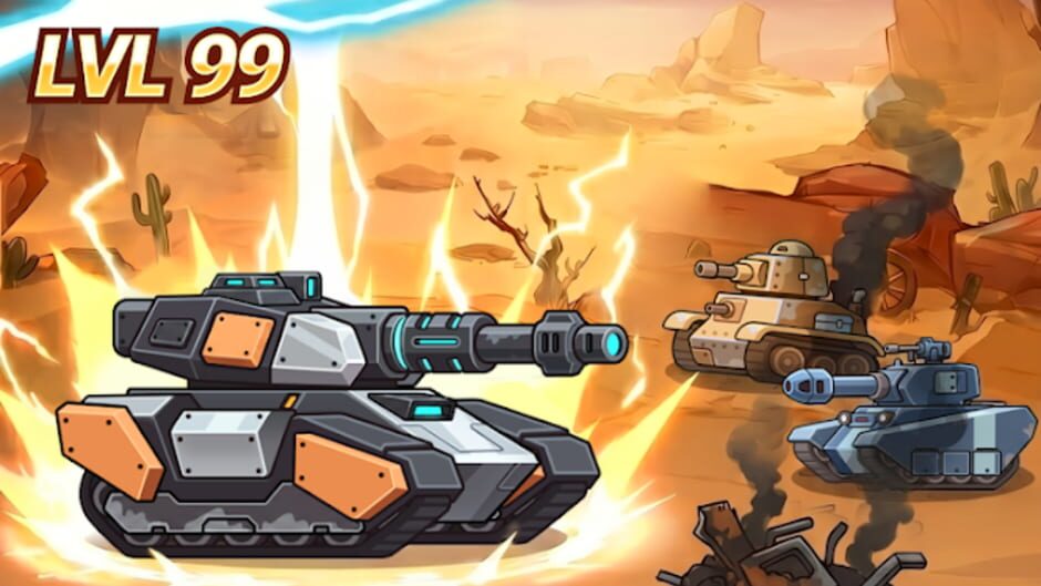 Screenshot for Steelborn: Tank Idle RPG
