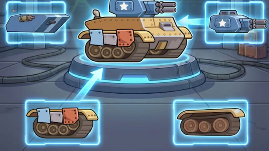 Screenshot for Steelborn: Tank Idle RPG