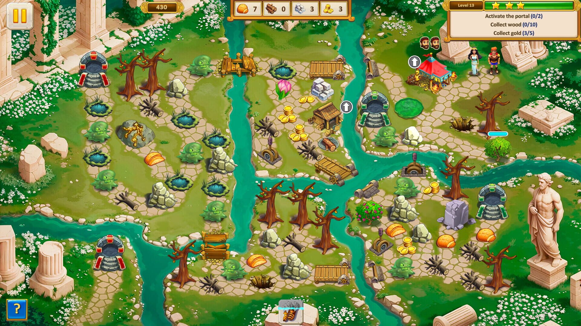 Screenshot for Argonauts Agency: Secret of the Labyrinth