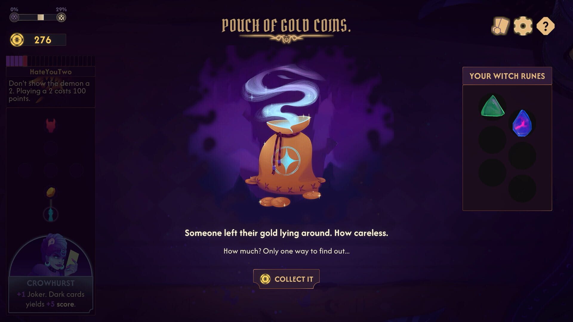 Screenshot for The Demon's Table