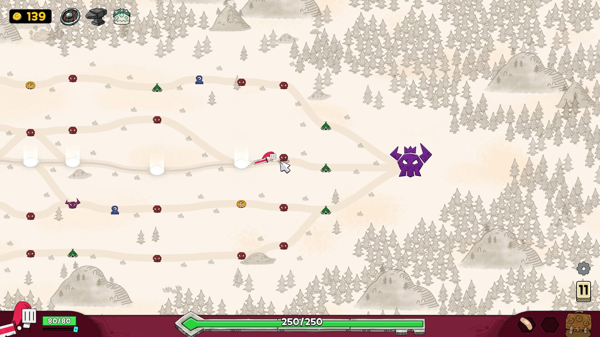 Screenshot for The Cardian: Light the Shrines