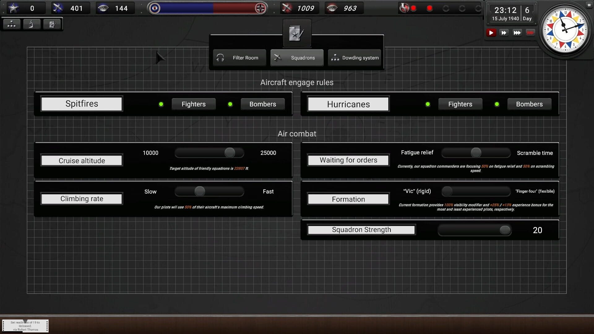 Screenshot for Radio Commander: Battle of Britain ’40