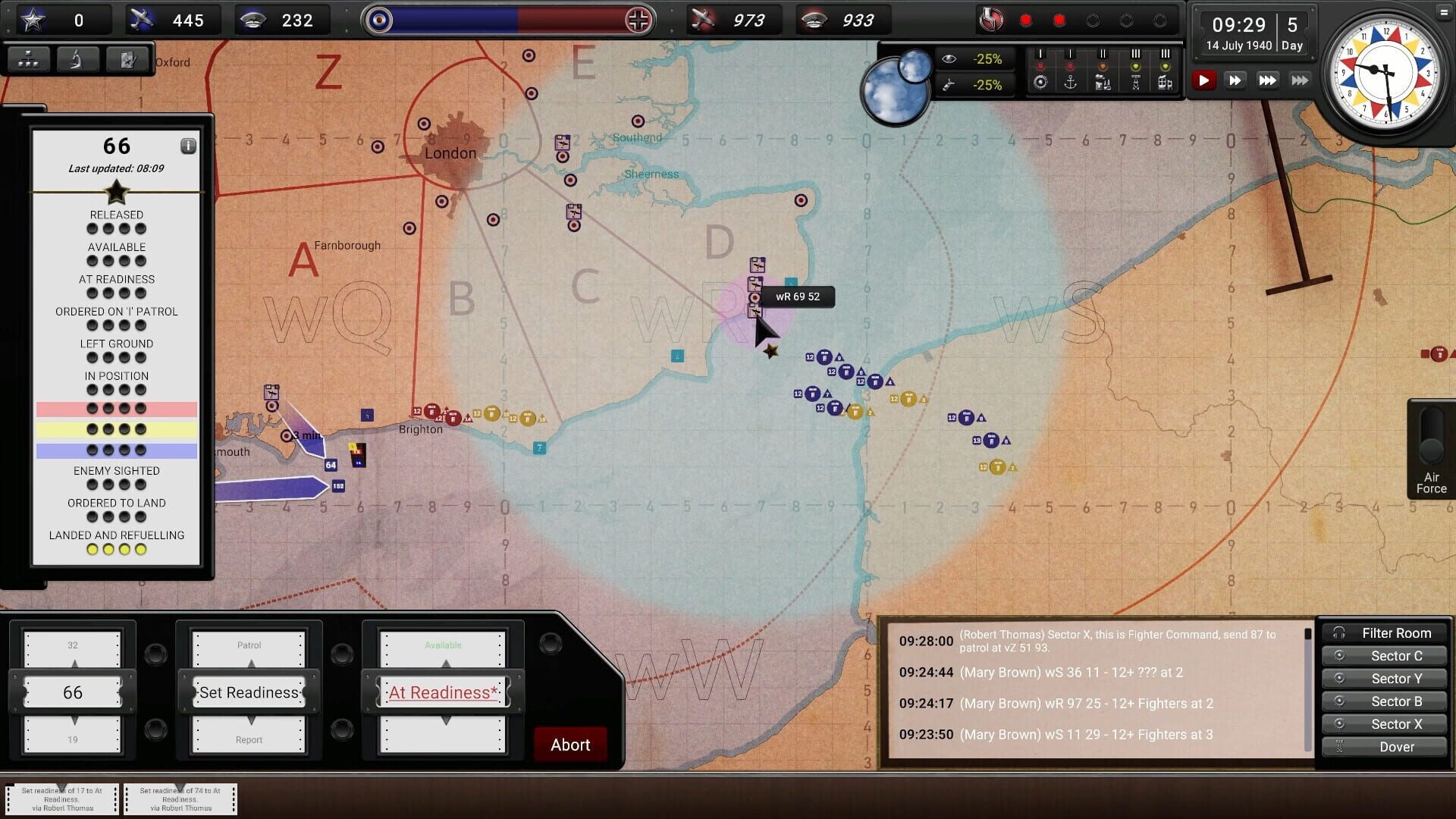 Screenshot for Radio Commander: Battle of Britain ’40