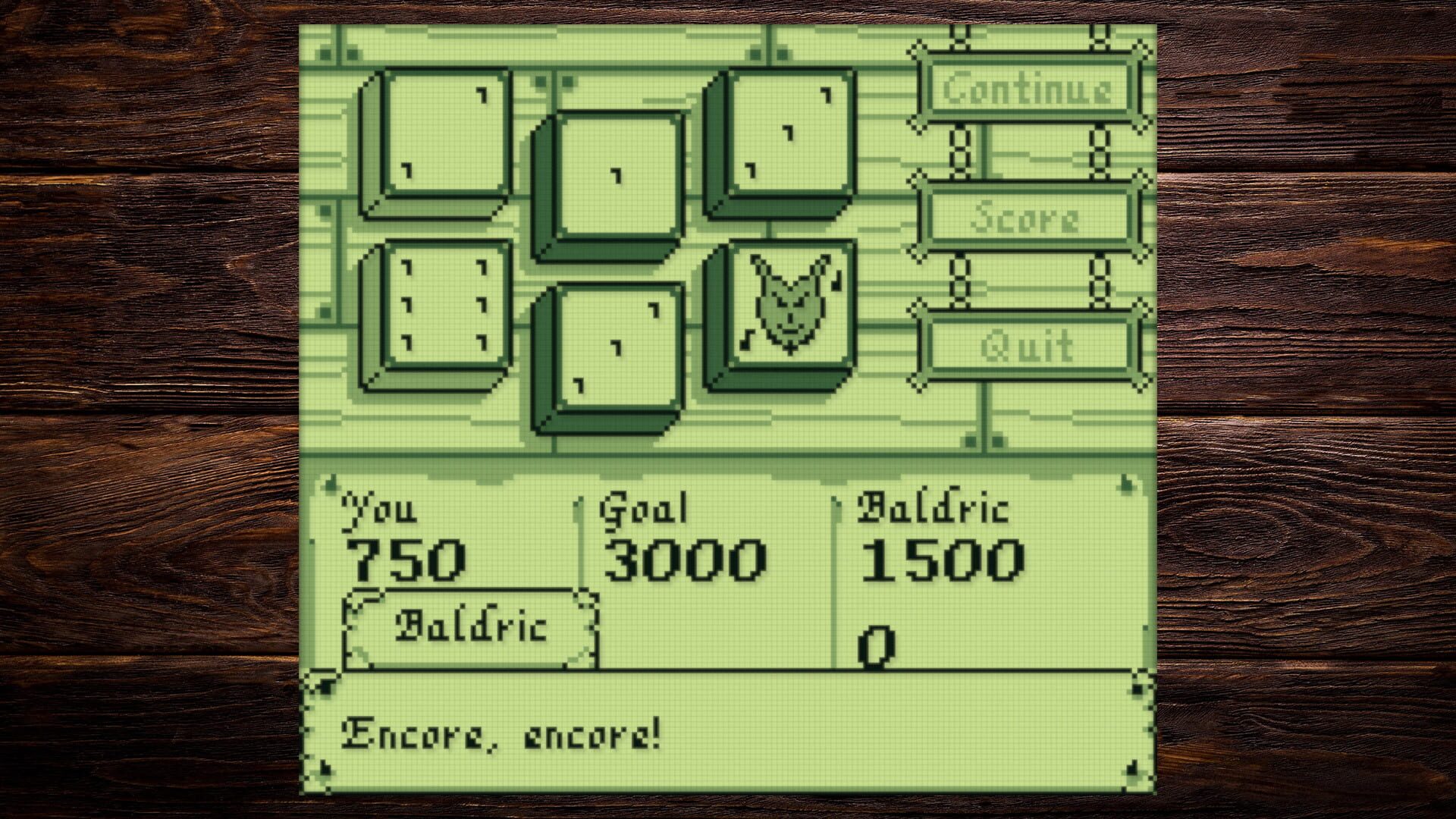 Screenshot for Tavern Farkle GB