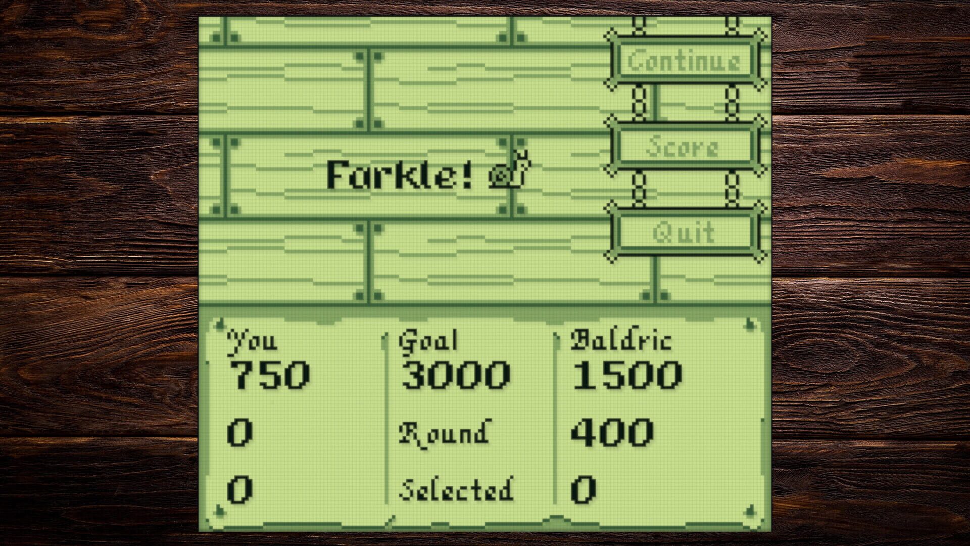 Screenshot for Tavern Farkle GB
