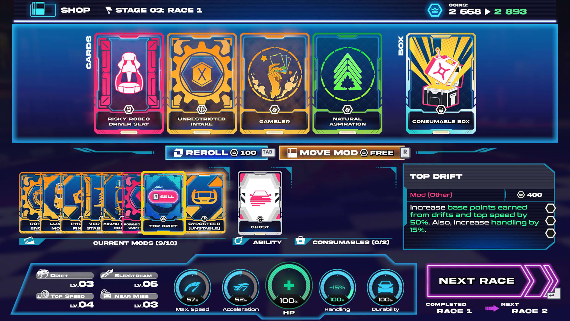 Screenshot for Driving Rogue
